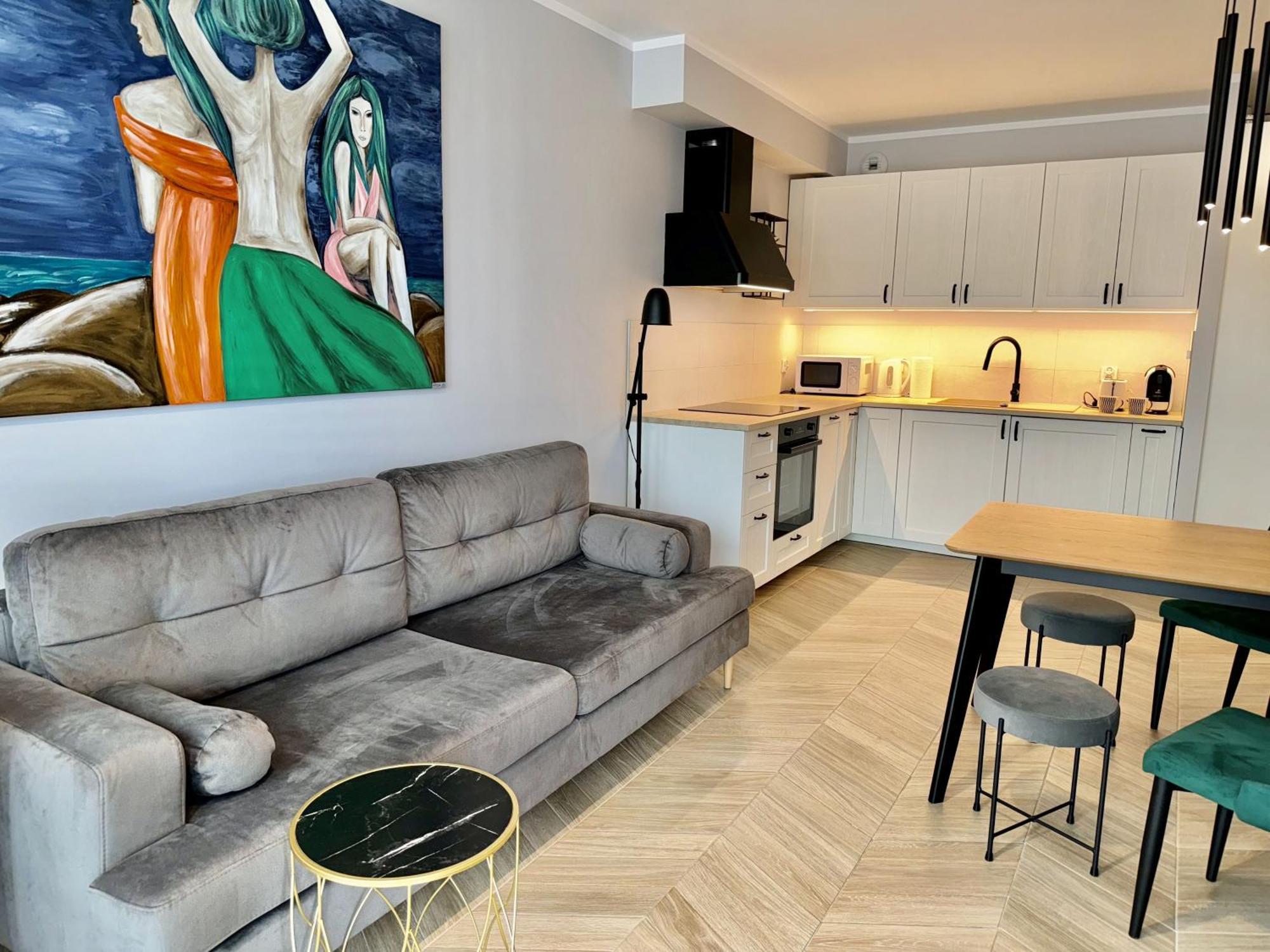 Art Apartment Stare Podgorze Free Parking Krakau Buitenkant foto